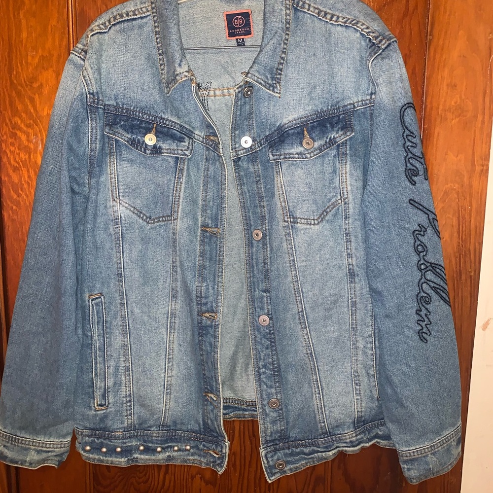 patchwork jean jackets